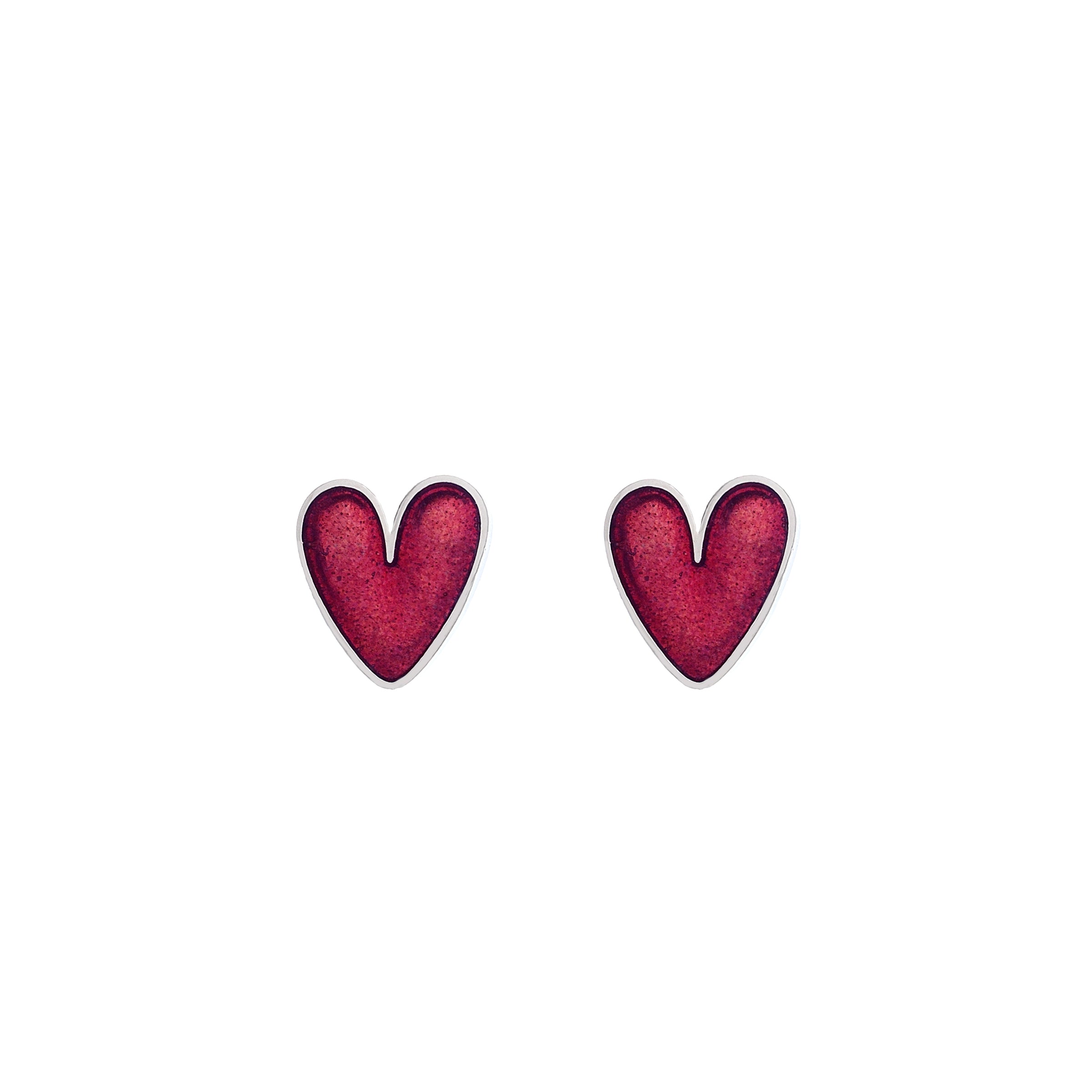 Red Heart studs